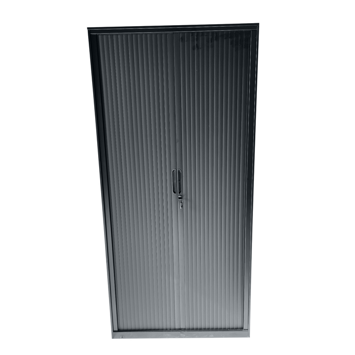 Lager|Zwei Stahlschrank - 185*90*45 - Tür RAL 9005 / Korpus RAL 9005