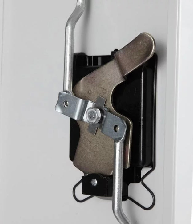 Lager|Zwei Stahlschrank - 185*90*40 - Tür RAL 7047 / Korpus RAL 7047