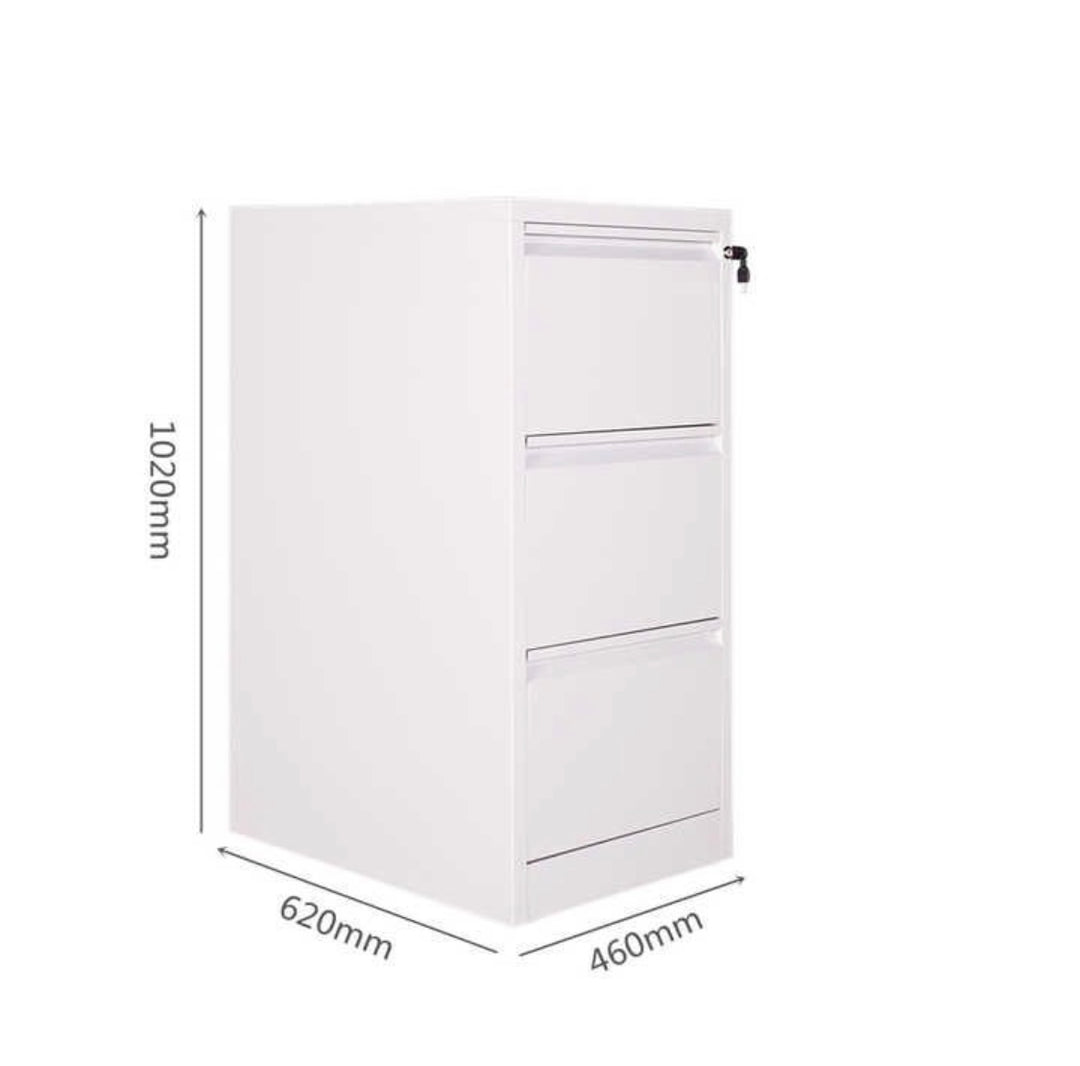 Lager|Zwei Schubladenschrank - 102*62*46 - Lichtgrau RAL 7047