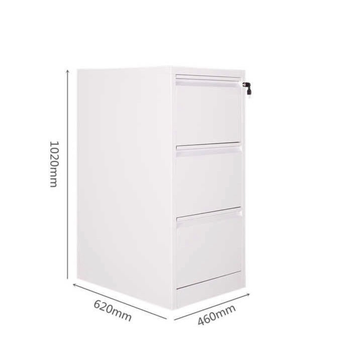 Lager|Zwei Schubladenschrank - 102*62*46 - Lichtgrau RAL 7047