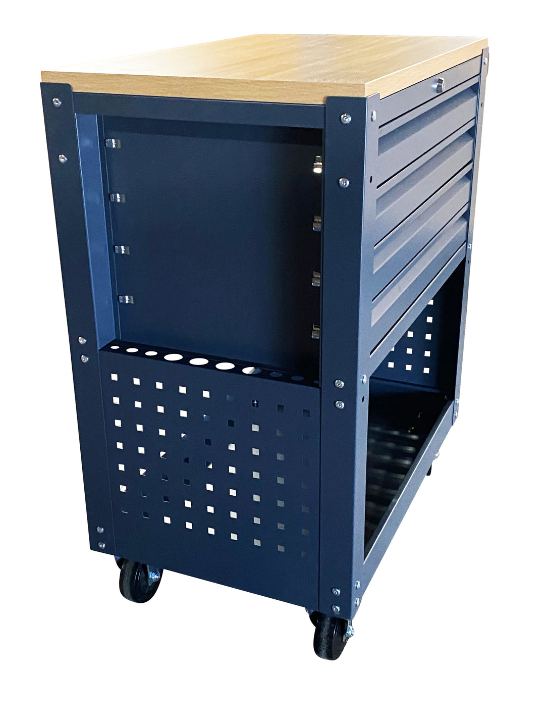 Lager|Zwei Werkstattwagen - 700*450*950 - Tür RAL 7016