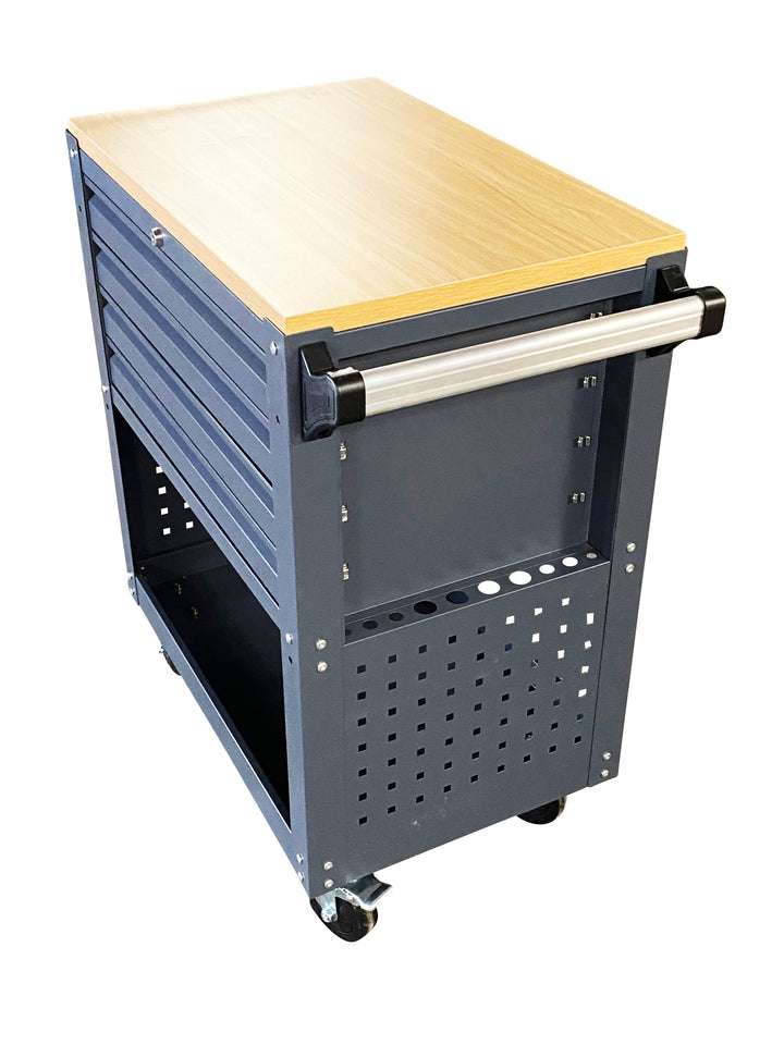 Lager|Zwei Werkstattwagen - 700*450*950 - Tür RAL 7016