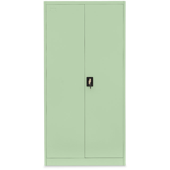 Lager|Zwei Stahlschrank - 185*90*40 - Tür RAL 6019 / Korpus RAL 6019 Limited Edition