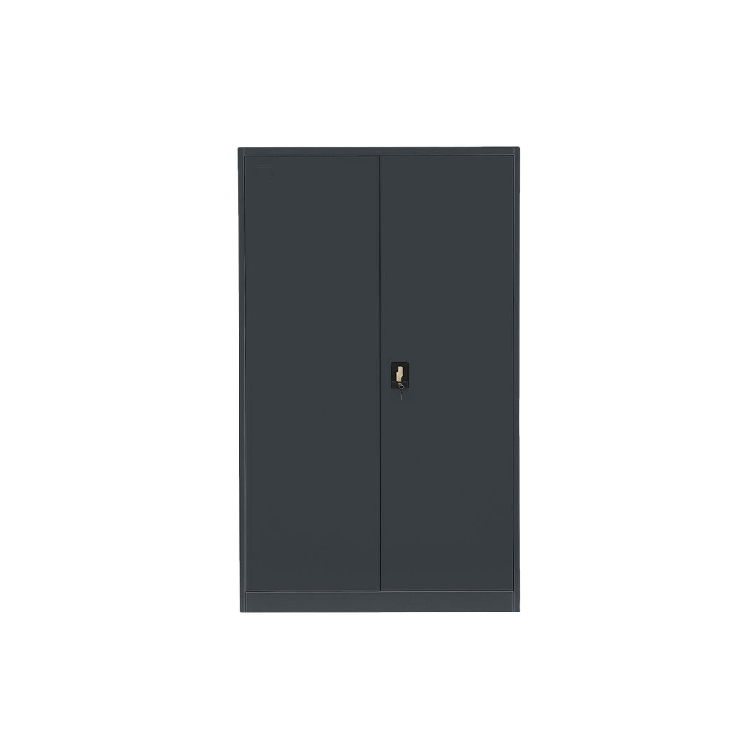 Lager|Zwei Stahlschrank - 140*90*40 - Tür RAL 7016 / Korpus RAL 7016