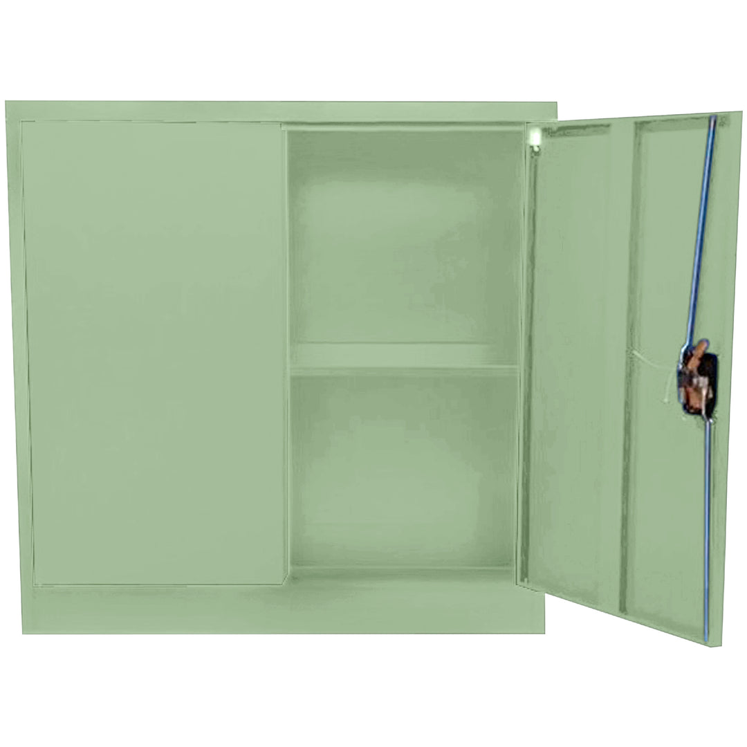 Lager|Zwei Stahlschrank - 90*90*40 - Tür RAL 6019 / Korpus RAL 6019