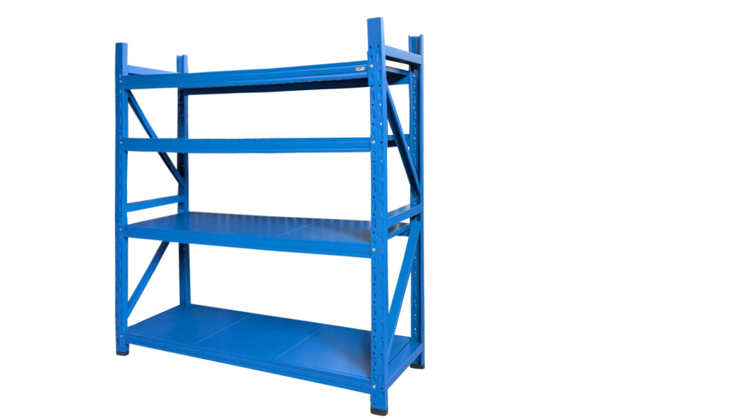 Lager|Zwei Profi Schwerlastregal Palettenregal  - 200*200*60 - RAL 5010