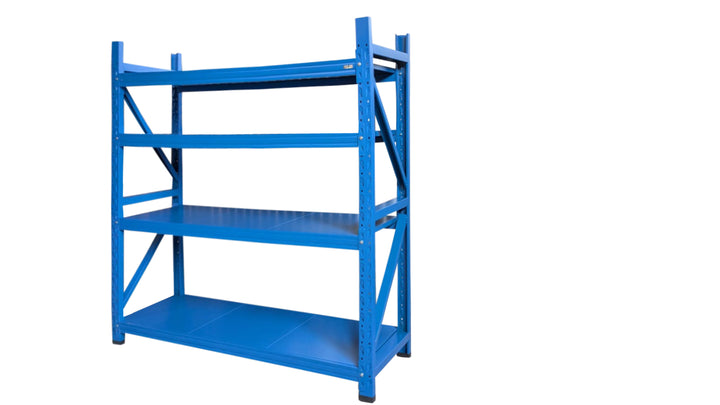 Lager|Zwei Profi Schwerlastregal Palettenregal  - 200*200*60 - RAL 5010