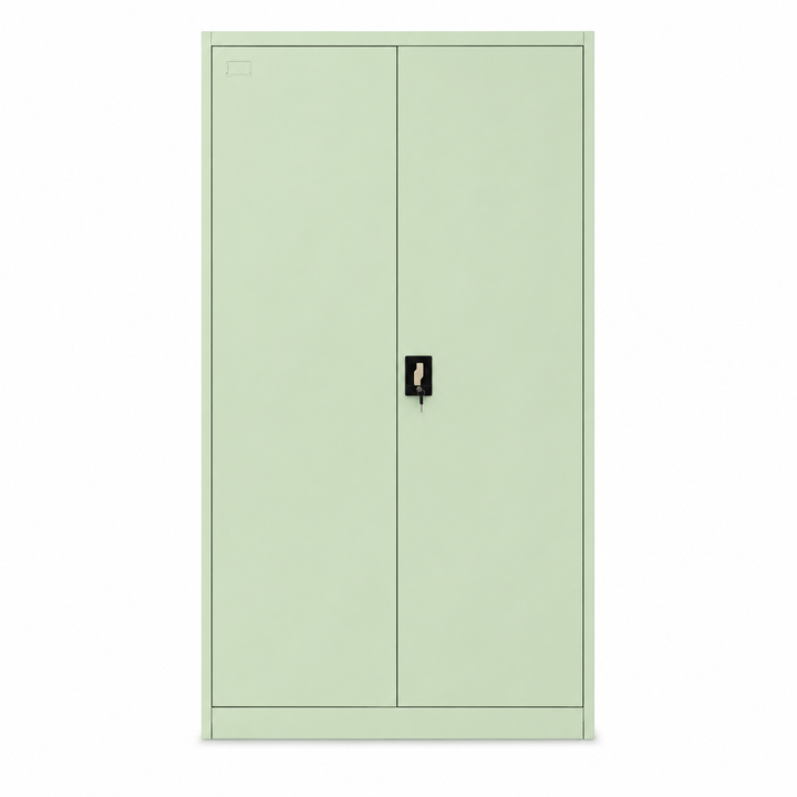 Lager|Zwei Stahlschrank - 140*90*40 - Tür RAL 6019 / Korpus RAL 6019