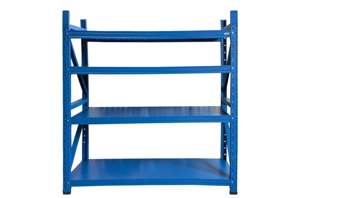 Lager|Zwei Profi Schwerlastregal Palettenregal  - 200*200*60 - RAL 5010
