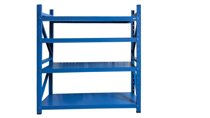 Lager|Zwei Profi Schwerlastregal Palettenregal  - 200*200*60 - RAL 5010
