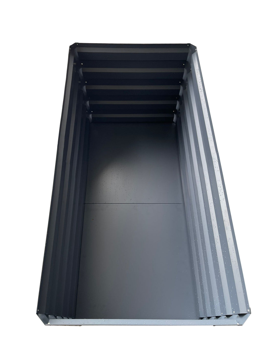 Lager|Zwei Hochbeet groß - 120*60*60 - pulverbeschichtetes Metall - RAL 7016
